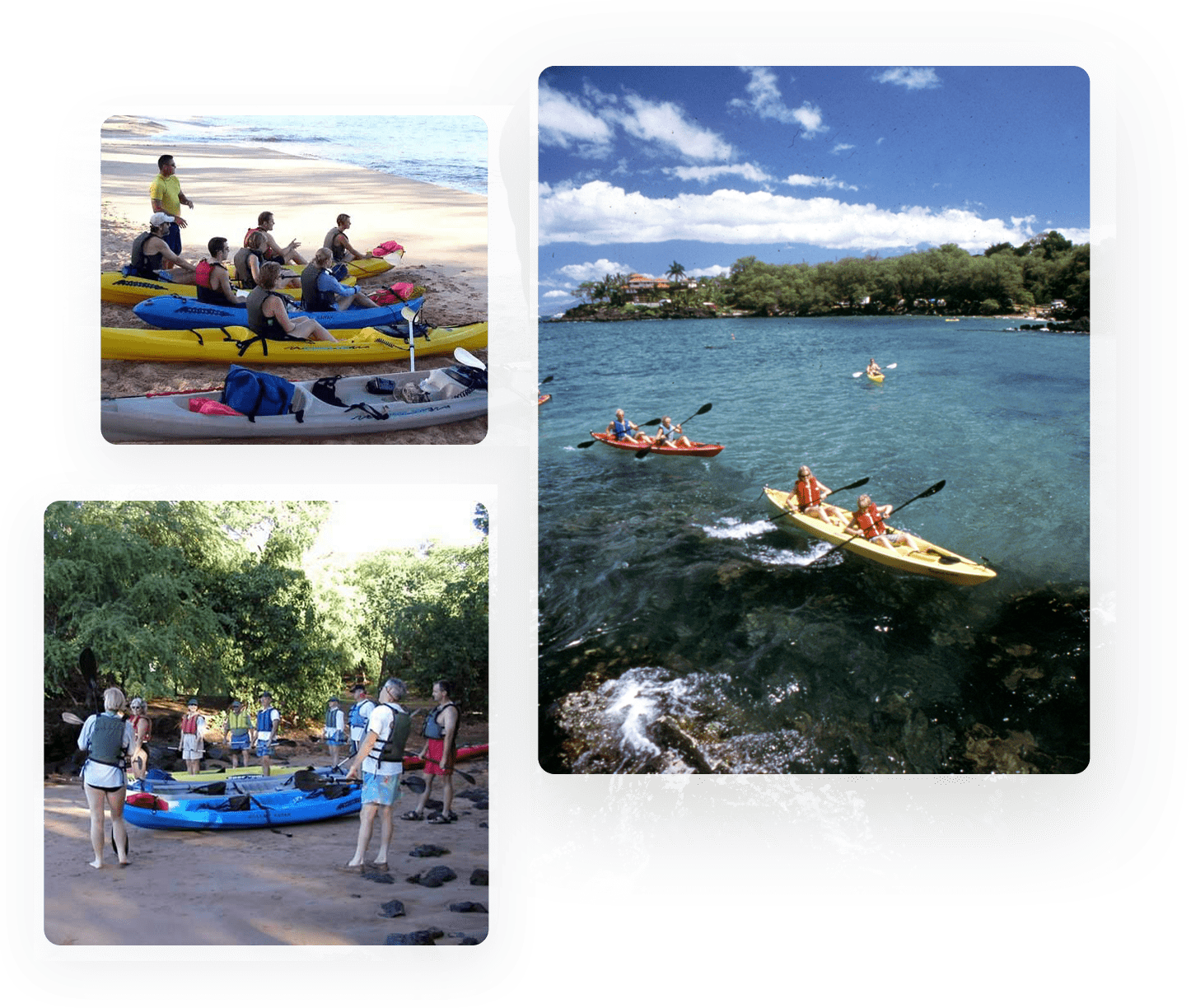 a custom group paddling adventure